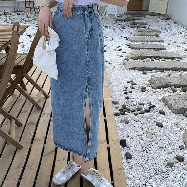 Baron Team Denim Skirt (Ships Today)