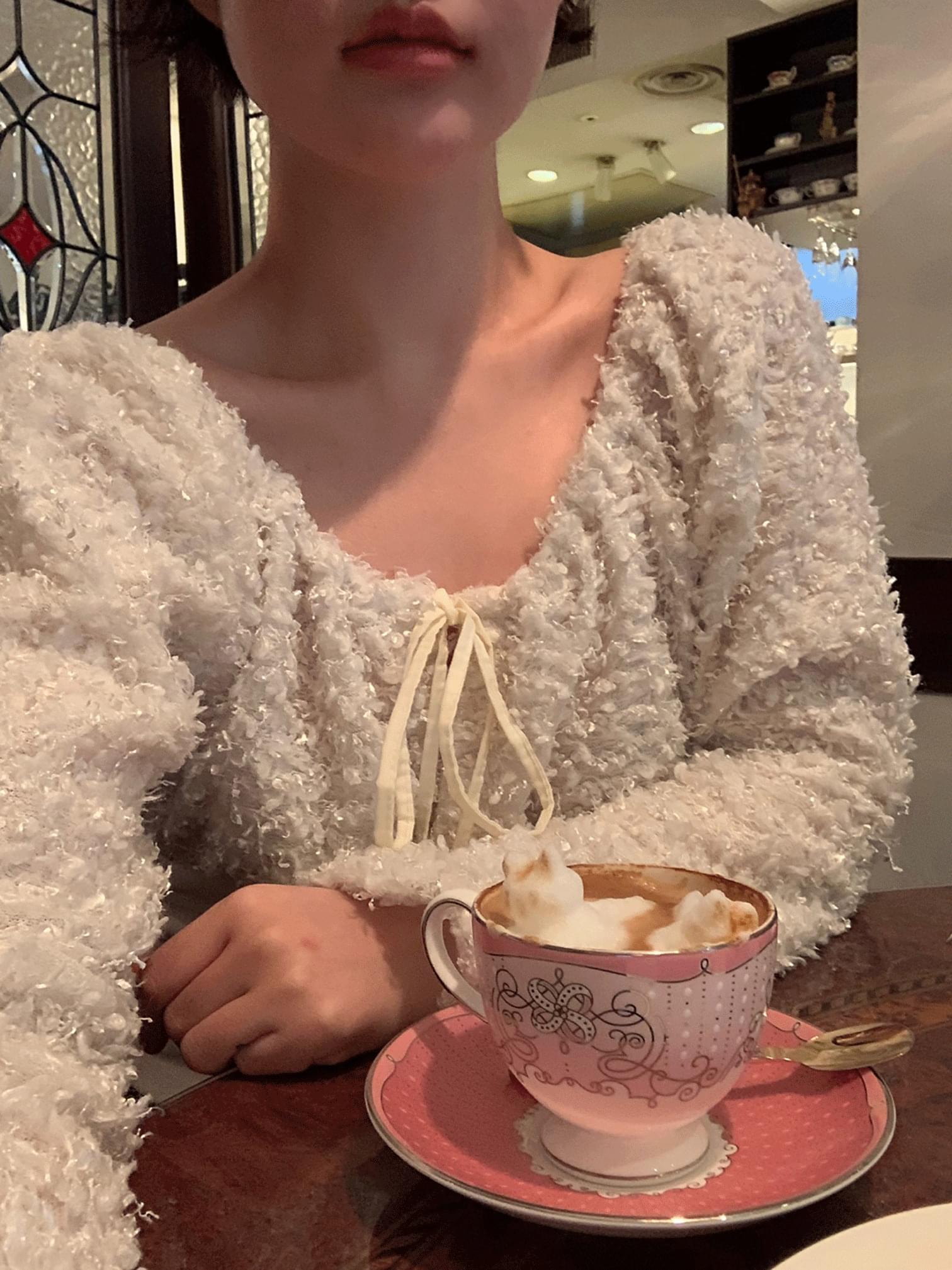 boucle corset blouse