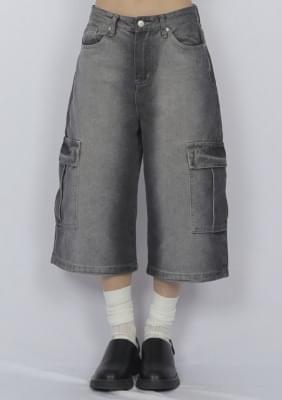Cargo Bermuda Denim DE006