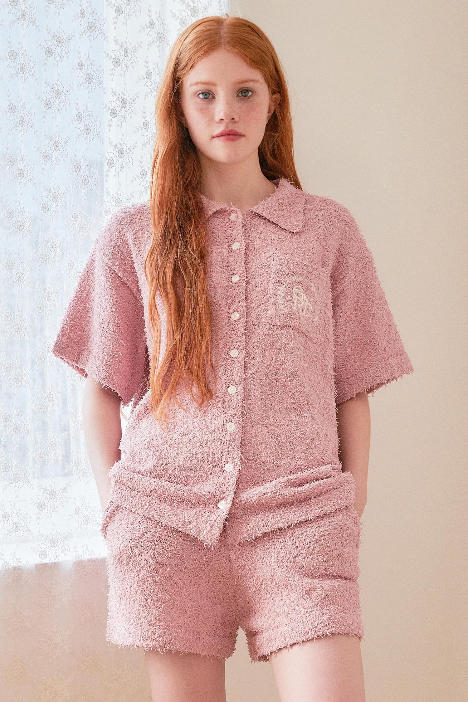 WOMAN Lounge Terry Collar Knitwear