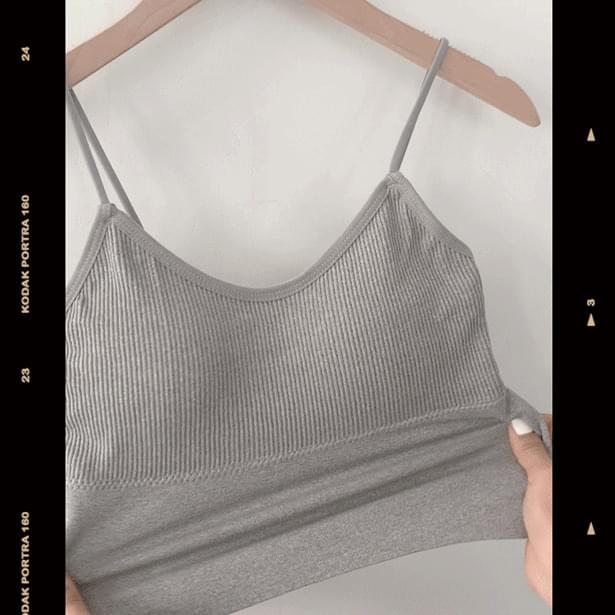 Basic Ribbed cap Sleeveless t