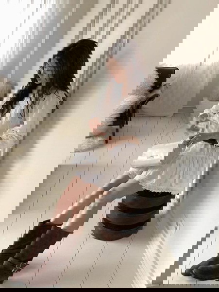 마스 버클 스웨이드부츠