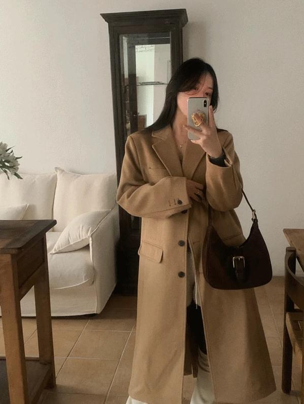 Signal Wool Coat - 50% wool