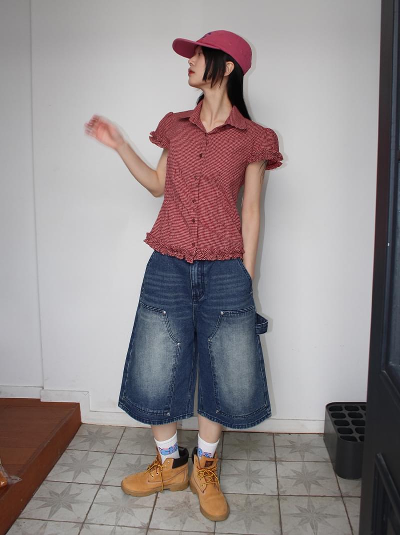 【AAKE】DOUBLE KNEE BERMUDA PT AAKE - DOUBLE KNEE BERMUDA PT - Codibook.
