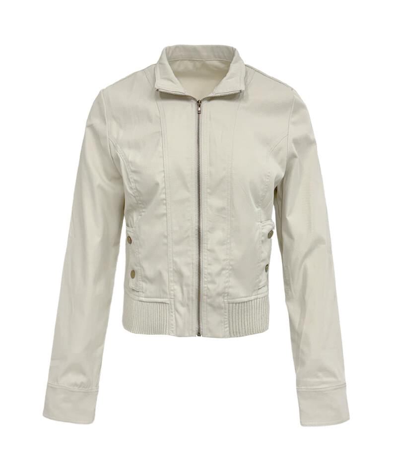 Western Cotton Zip Up Jacket