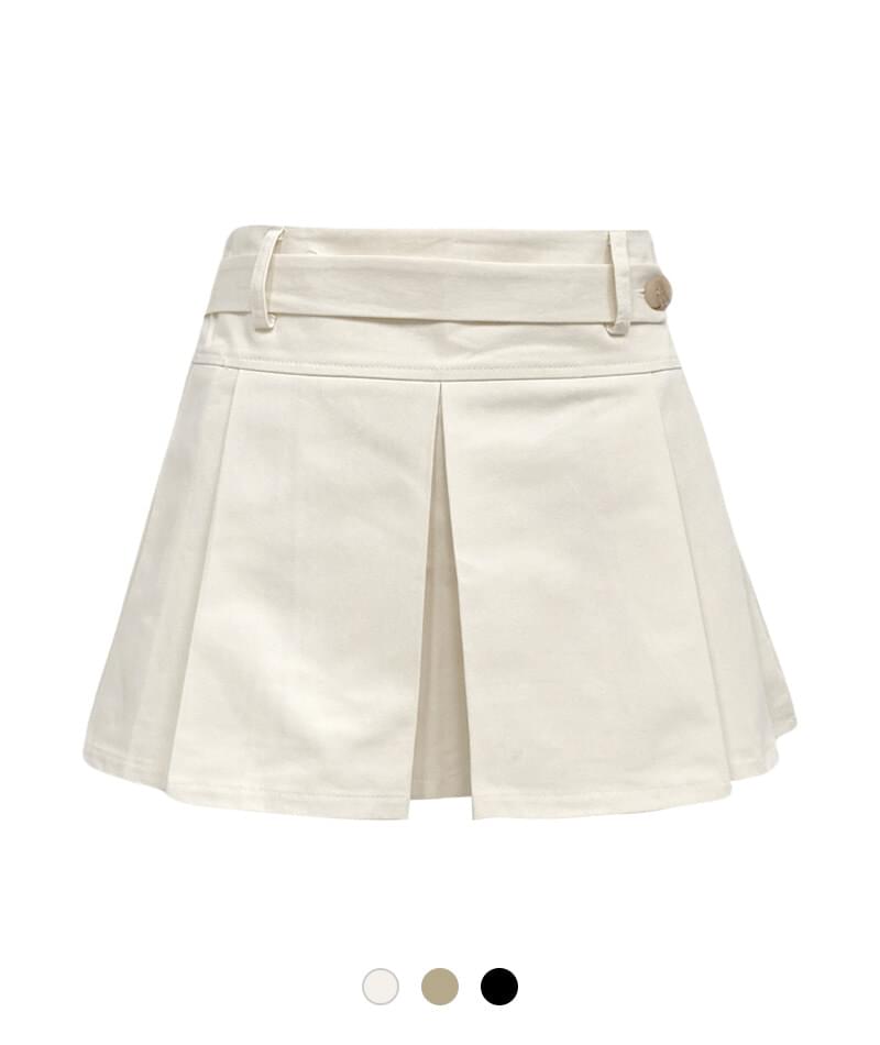 Sander Pleated Mini Skirt