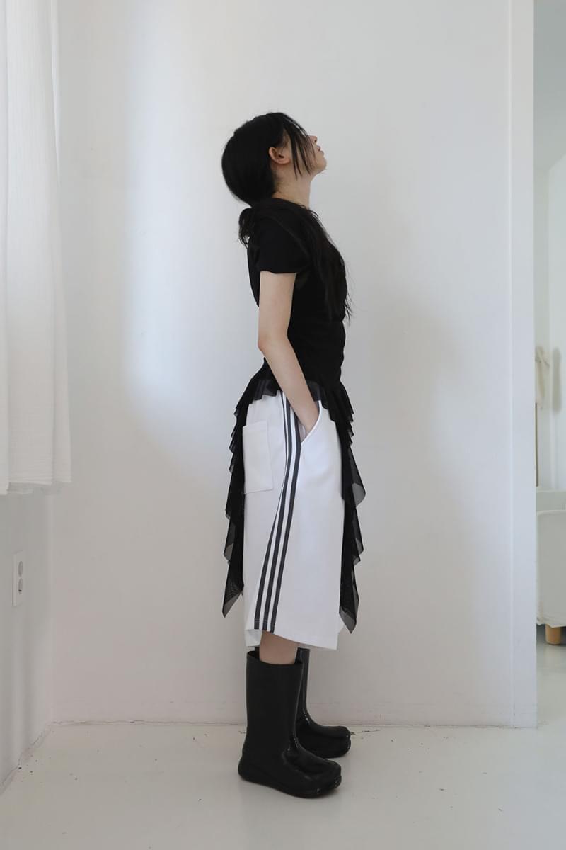 Track Half Bermuda Pants