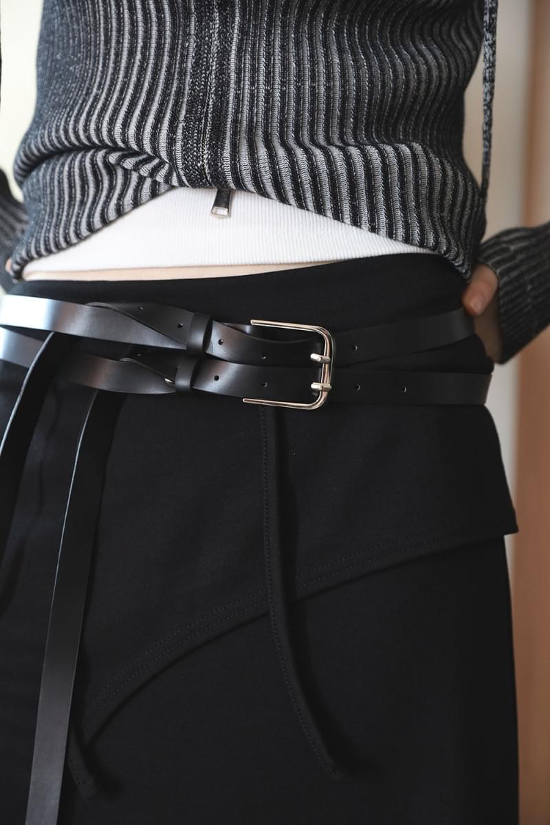 Double layered belt