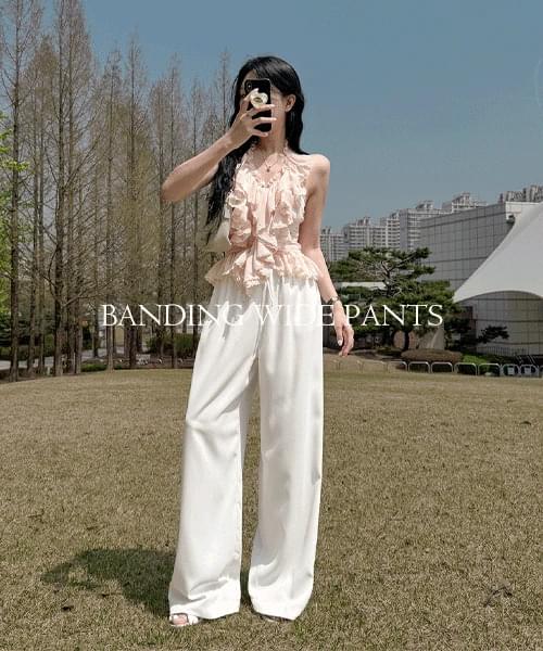 Chico Banding Wide Pants