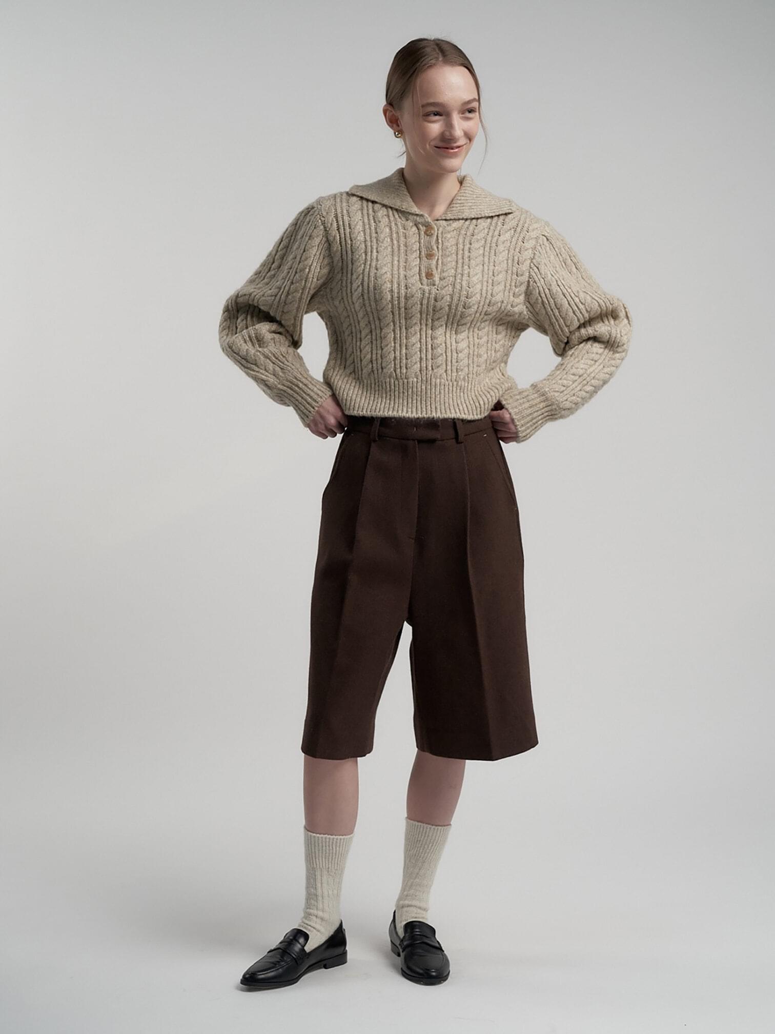 merry collar knit