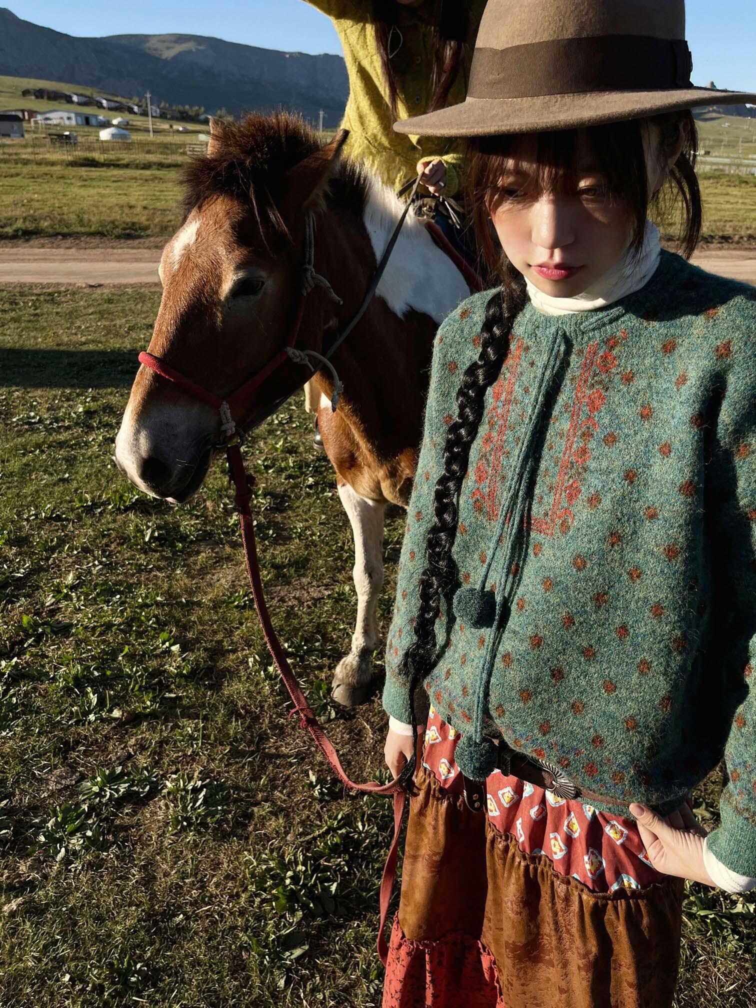 Ethnic Drop Knitwear