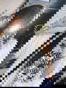 ダメージ刺繍ボールキャップ