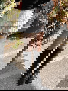 루티어 봄 여름 밴딩 셔링 캉캉 레이어드 미니 스커트(3color)