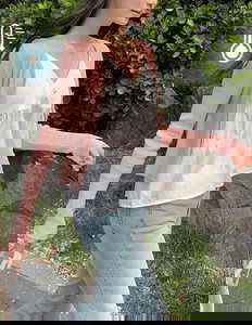 프리먼 린넨 브이넥 가디건