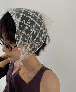 crane dot scarf