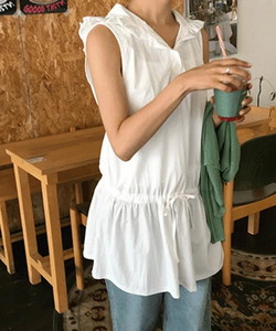 Drape Frill Hooded Mini Dress