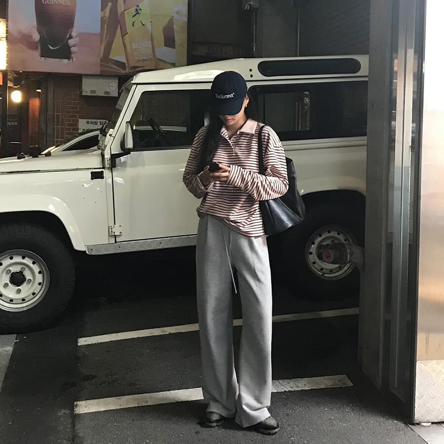 #ONEDAY Heyd Wide Banding Pants