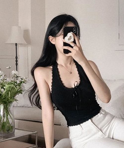 If Race Halter Cap Sleeveless