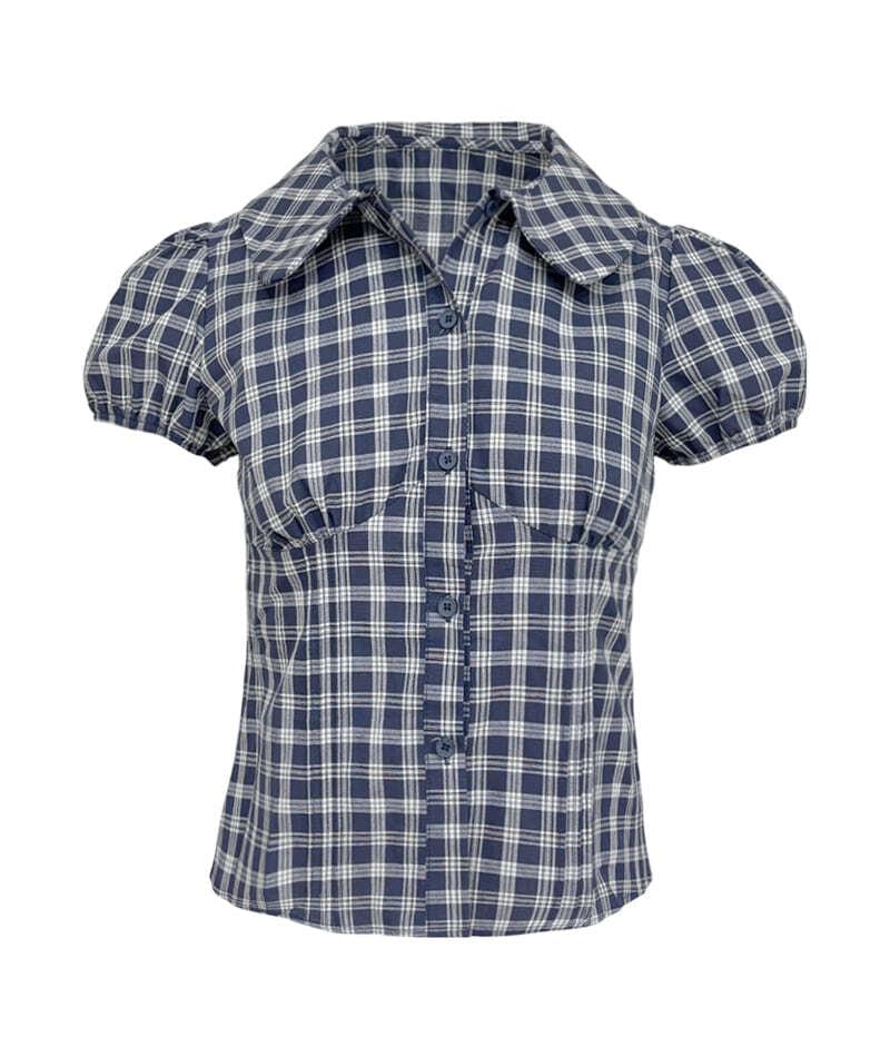 Dan Check Puff Shirt
