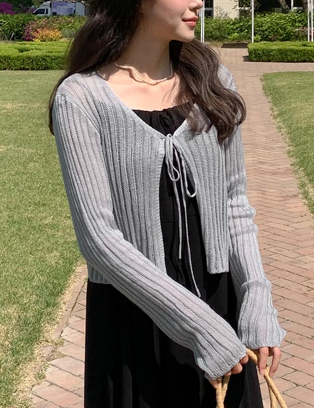 Delicate Crop Knitwear Cardigan 81569