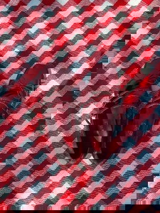 RED RIBBON STRAP BALLERINA FALT SHOES