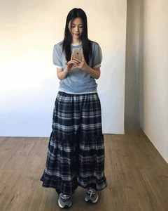 Deauville Frill Check Skirt *All colors available for same-day shipping