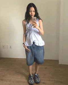 Simi Bermuda Denim Pants