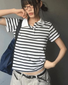 Nama Stripe PK Cara Short Sleeve T-Shirt