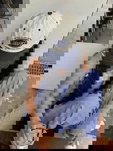 January Lettering Ball Cap