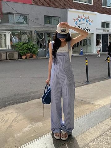 Error Stripe Overalls