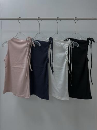 Unbalanced Halter Sleeveless