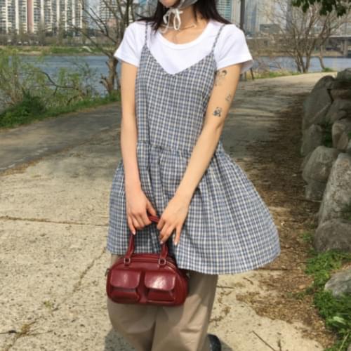 Toru check Dress