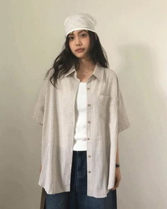 Tender Overfit Half Shirt