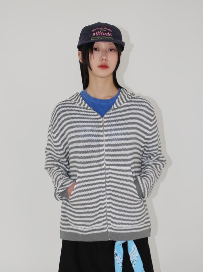 SUMMER ST HOOD ZIP-UP