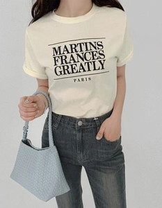 Martin Franc Lettering Short Sleeve T-shirt