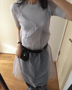 Soft Half T-shirt *Beige, Sky Blue Same-day shipping available