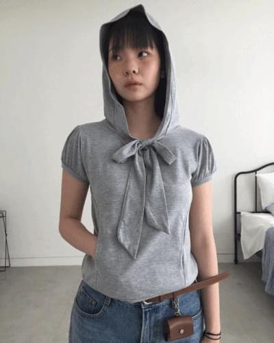 Silky Ribbon Puff T-Shirt