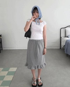 Blair shirring short sleeve