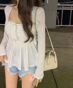 Leather Mini Buckle Crossbody Shoulder Bag Strap Leather Belt Bag Mini Bag