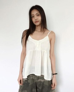 Flare Sleeveless Blouse
