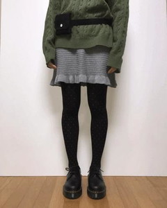 Jean Dot Knitwear Stockings