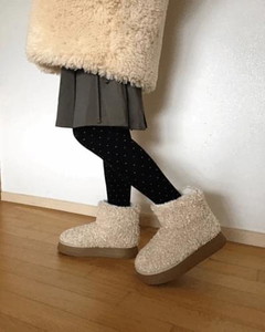Shearling Short Boots *Brown S size available for same-day shipping