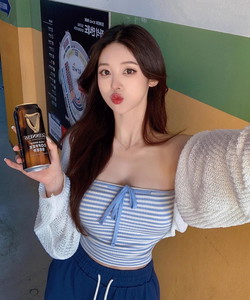 Stripe Ribbon Ribbed Gold Crop Tank Top Striped Tube Top Sleeveless Sleeveless Bustier Layered Summer Summer