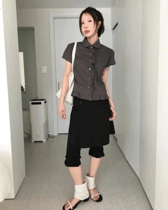 Peter Pan Frill Blouse