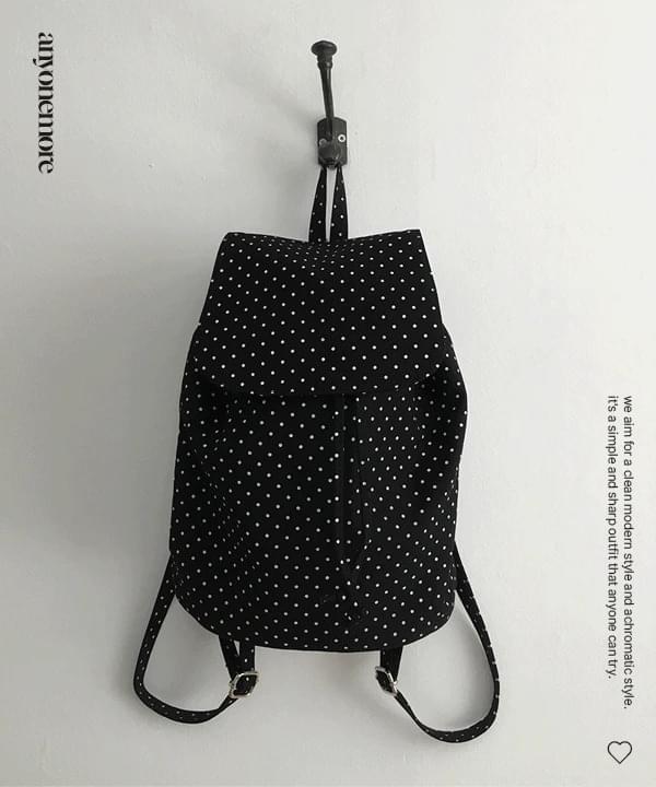 Salvation Dot Polka Dot Mini Canvas Backpack