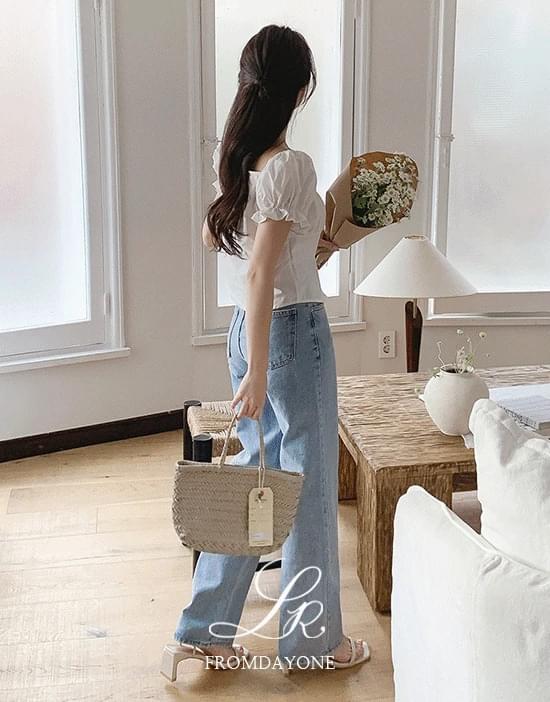 Made) Clean It Pure Straight Denim Pants