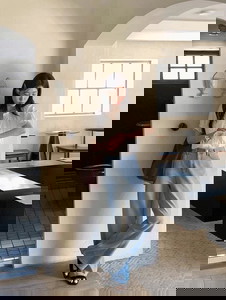 Amud Big Leather Shoulder Bag