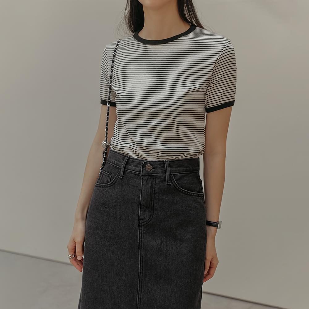 Poenson Basic Coloring Stripe 1/2 Tee