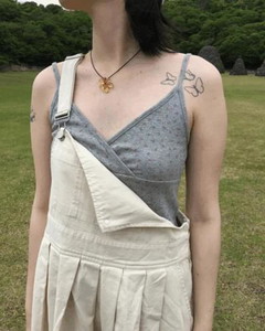 Flower Wrap Camisole *Ivory Same Day Shipping Available