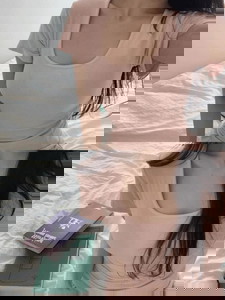 (팔뚝커버핏) 코코 스퀘어넥 스판 슬림핏 골지 반팔 티셔츠 (5color)